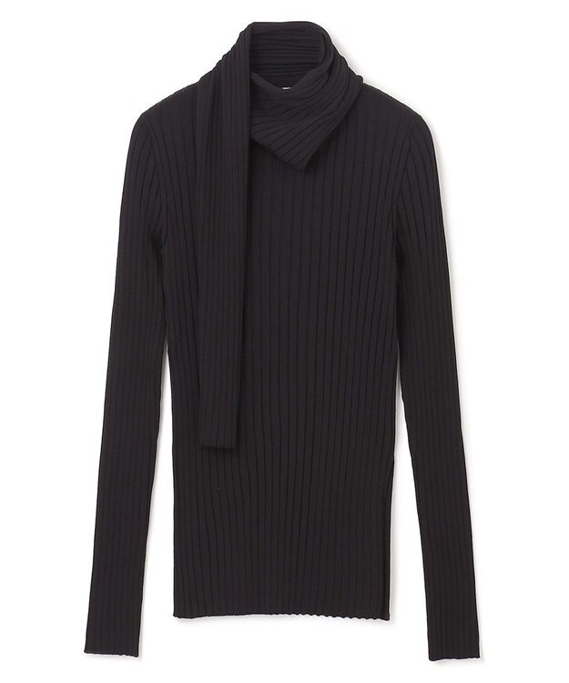 BEIGE， 【WEB限定】RUBIS / スカーフデザイントップス Black