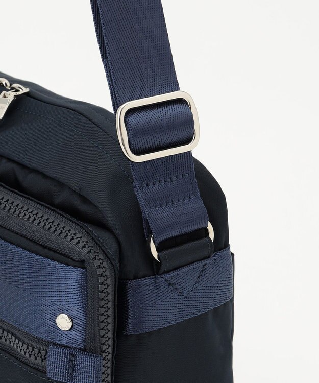 Y'SACCS テープデザイン　トラベルボックスショルダー ネイビー