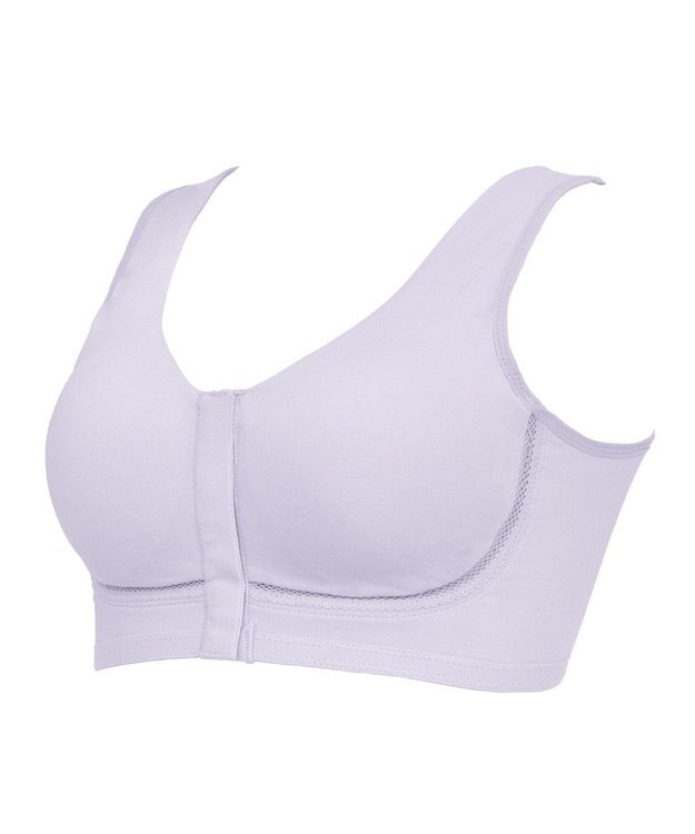 BRADELIS New York 【BRADELIS New York  MATERNITY】フロントオープンブラ マタニティ ブラジャー フロントホック 簡単に授乳ができる 補正ブラ ライラック