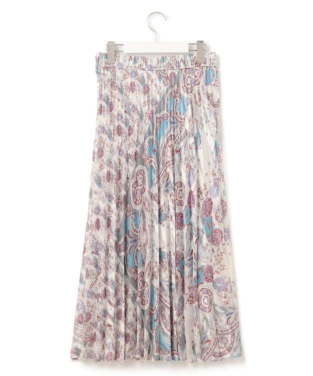 J.PRESS YORK STREET 【WOMEN】プリーツスカート ホワイト系5