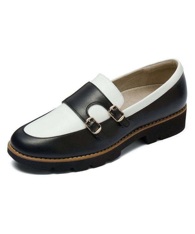 ASICS WALKING ペダラ レディース 2E 3.0cmヒール ブラック系