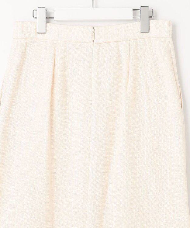 自由区 L 【セット可】ラミーブッチャー ストレートシルエットスカート アイボリー系