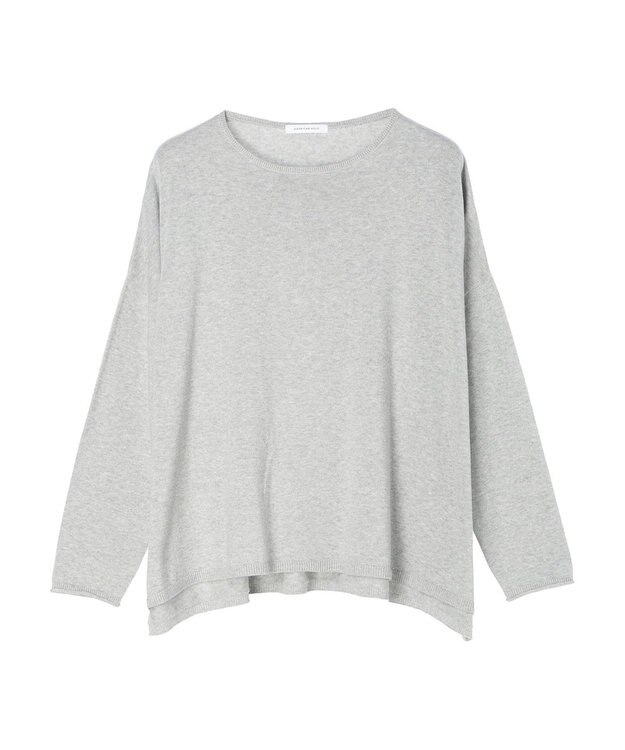 AMERICAN HOLIC ＢＩＧニットプルオーバー Light Gray Mixture