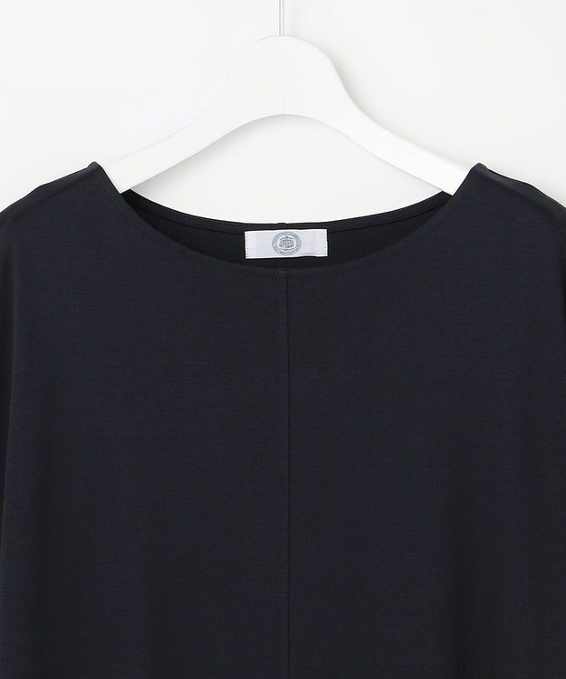 J.PRESS LADIES L コットンスムース ワンピース ネイビー系