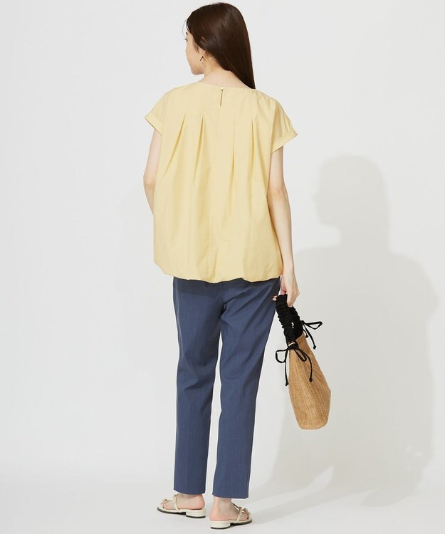 ANY SIS S 【洗える】バルーン ブラウス イエロー