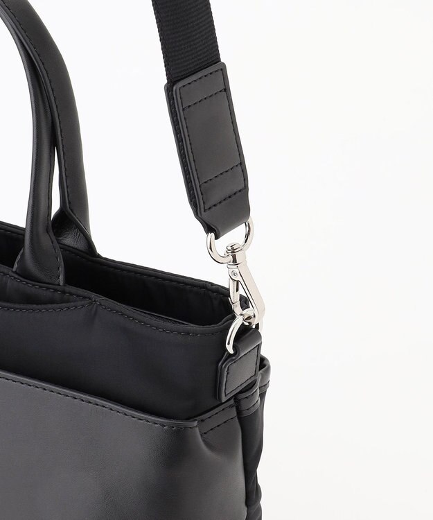 Y'SACCS シルキーリュクス2WAYトートバッグ ブラック