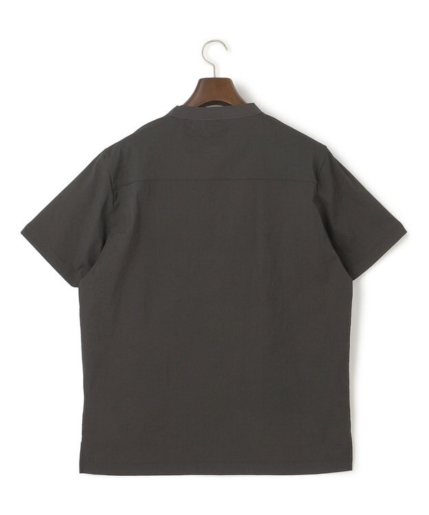 J.PRESS MEN 【MECHANICAL】【ビジネス対応 / ハイパワーストレッチ】アクティブTシャツ ダークグリーン系