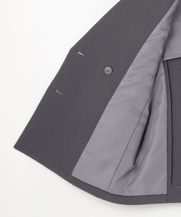 Feroux 【先行予約】パール釦テーラード ジャケット グレー系