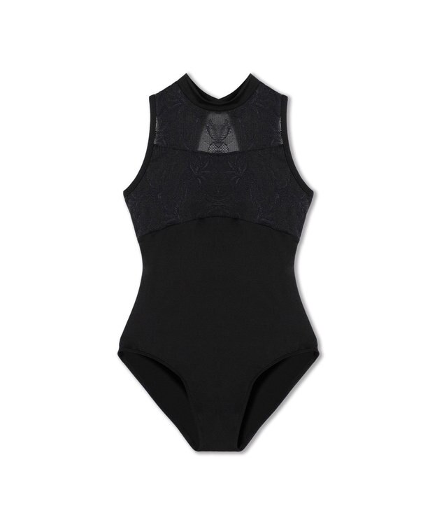 Chacott ハイネックレオタード ブラック