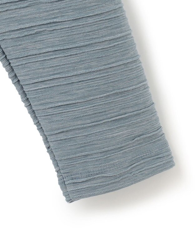 JOSEPH HOMME ストームリップル Vネックカットソー ダルブルー系