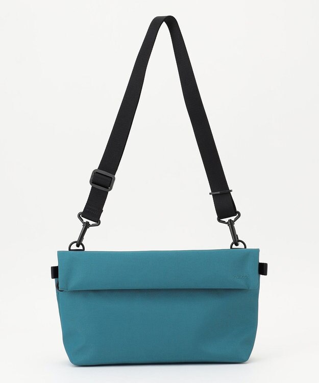 Y'SACCS 【大人のおしゃれ手帖5月号掲載】鶴田真由×Y'SACCS　フラップショルダーバッグ ブルー