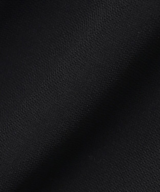 uncrave ウォッシャブル ダブルクロス ワンピース ブラック