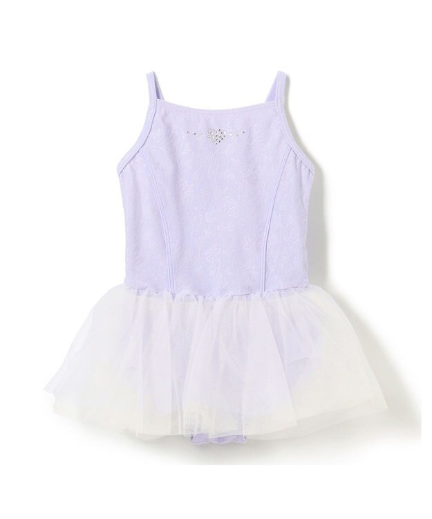 Chacott スカート付レオタード ラベンダー