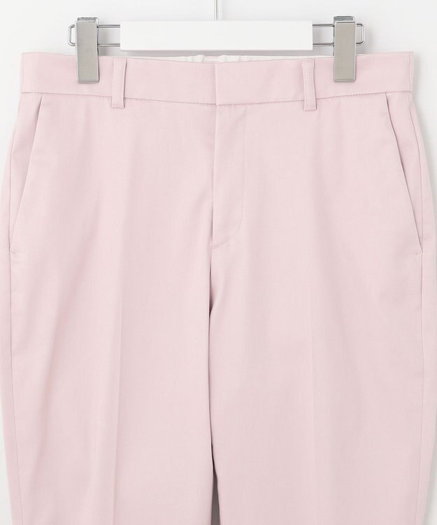 自由区 【接触冷感・撥水防汚加工】COOLMAX テーパードパンツ ローズ系