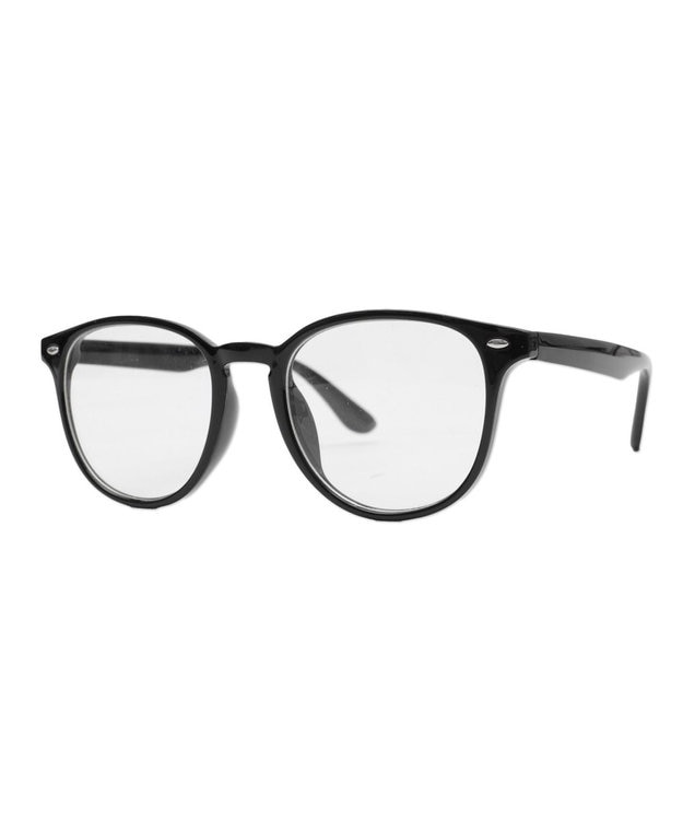 WEGO 【ユニセックス着用ITEM】セルフレームクリアレンズアイウェア 柄2