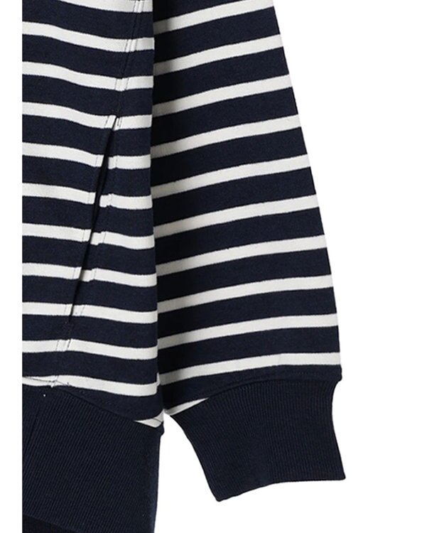 AMERICAN HOLIC バックＺＩＰロゴ刺繍ポンチチュニック Border