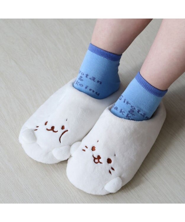 Mother garden しろたん スリッパ 23～25cm  2たんしろたんルームシューズ -