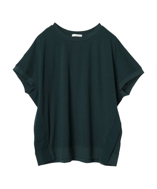 Green Parks フレンチスリーブ脇ドッキングカットプルオーバー Green