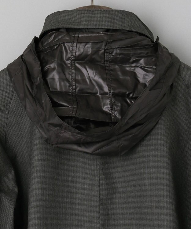 GOTAIRIKU 【帝人】SOLOTEXラミネートスタンドカラー コート グレー系