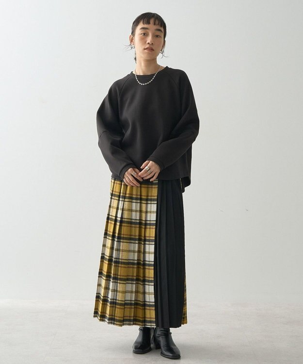 AMERICAN HOLIC 袖ボリュームポンチプルオーバー Black