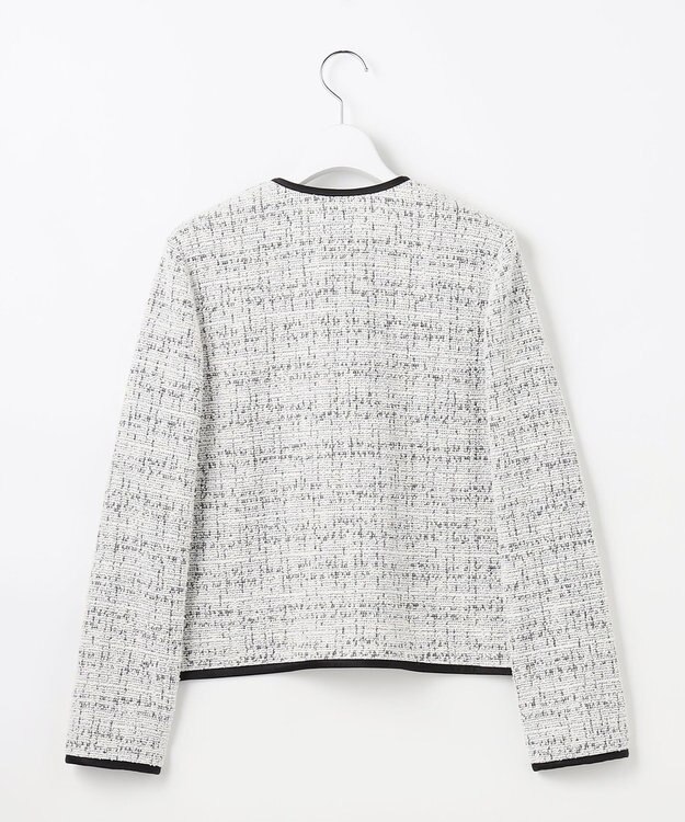 ANY SIS ネップツイード ジャケット ネイビー