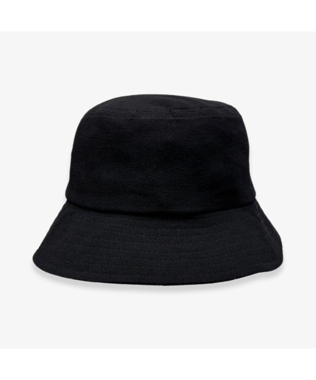 林八百吉商店 moz  綿麻ひも付きハット ブラック