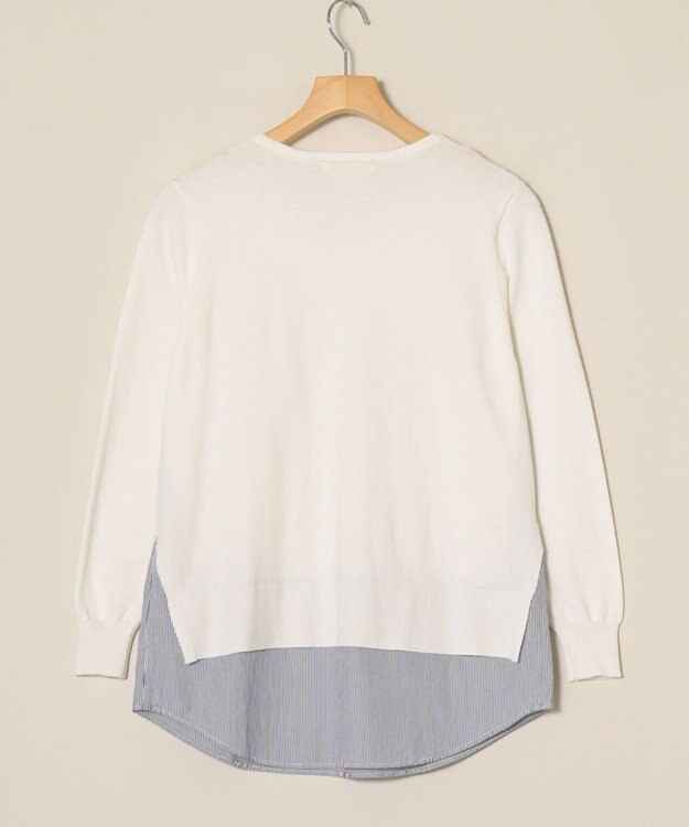 ONWARD Reuse Park 【any SiS】ニット春夏 ホワイト