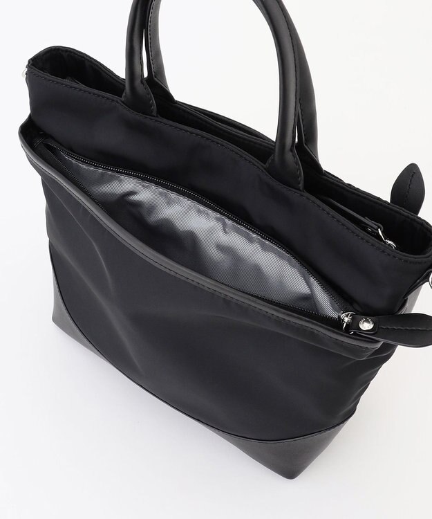 Y'SACCS シルキーリュクス2WAYトートバッグ ブラック