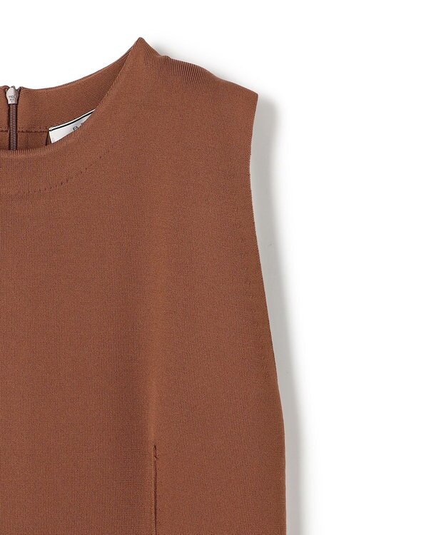 BEIGE， LABRADO / ダーツニット ロングワンピース Brown