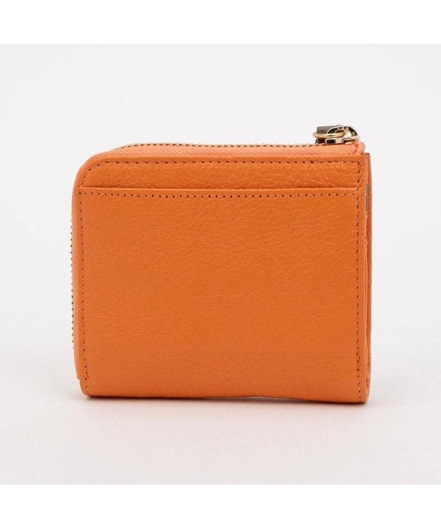 UNBILLION アトランタ ATLANTA / 牛革L字ファスナーミニウォレット オレンジ