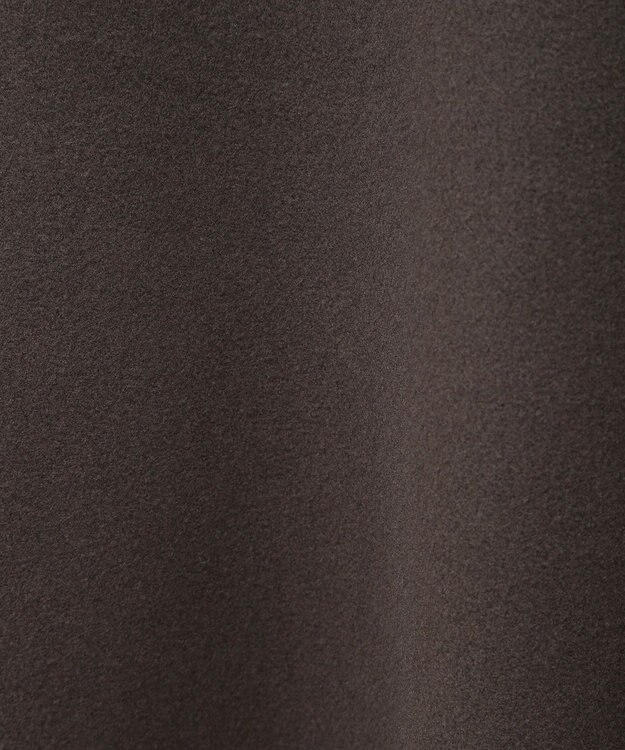 AMERICAN HOLIC リサイクル中空FIBERスタンドカラーロングコート Mocha