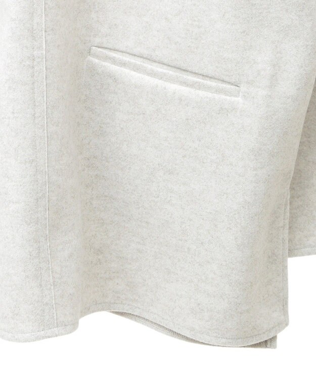 Green Parks 圧縮ポンチキーネックプルオーバー Ivory