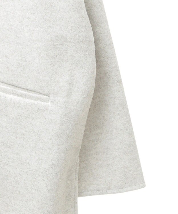 Green Parks 圧縮ポンチキーネックプルオーバー Ivory