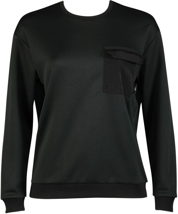 CW-X 【UNISEX】 CW-X プルオーバー スポーツ 長袖 Uネック ユニセックス トップス DLR159 /ワコール ブラック