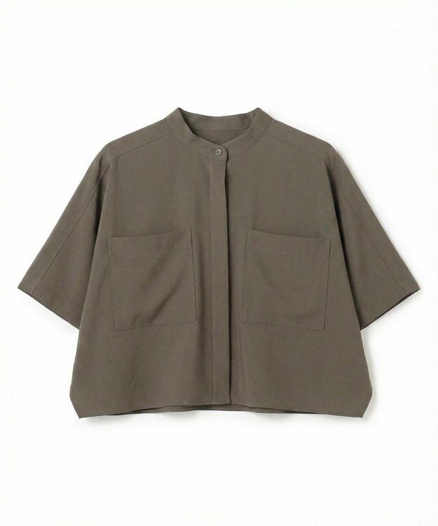 uncrave ドライタッチトロ ドルマンシャツ トープ