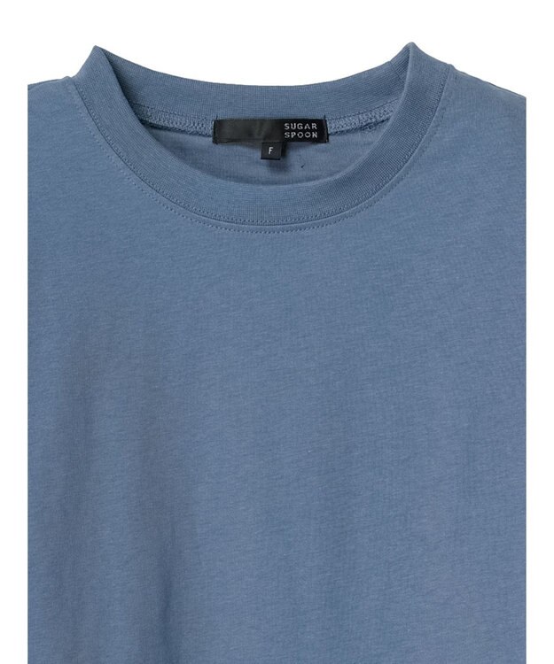 Green Parks ・ＳＵＧＡＲＳＰＯＯＮ【ＣＯＯＬ】タックノースリーブＴＥＥ Blue