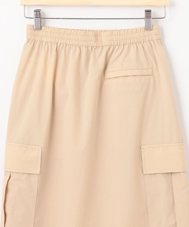 SHARE PARK LADIES 【撥水・UVカット・ストレッチ・軽量 】ナイロンカーゴスカート（S・Mサイズ） ベージュ系