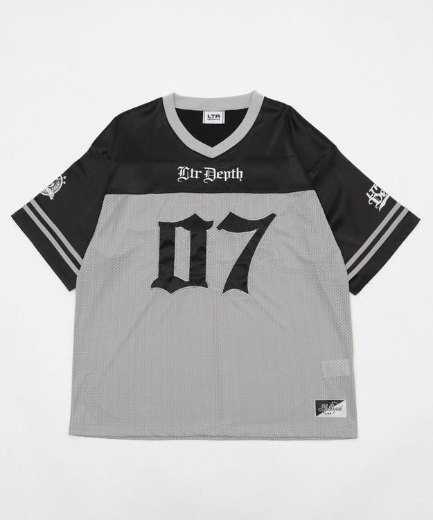 WEGO 【ユニセックス着用ITEM】ナンバリングホッケーT（SS） グレー