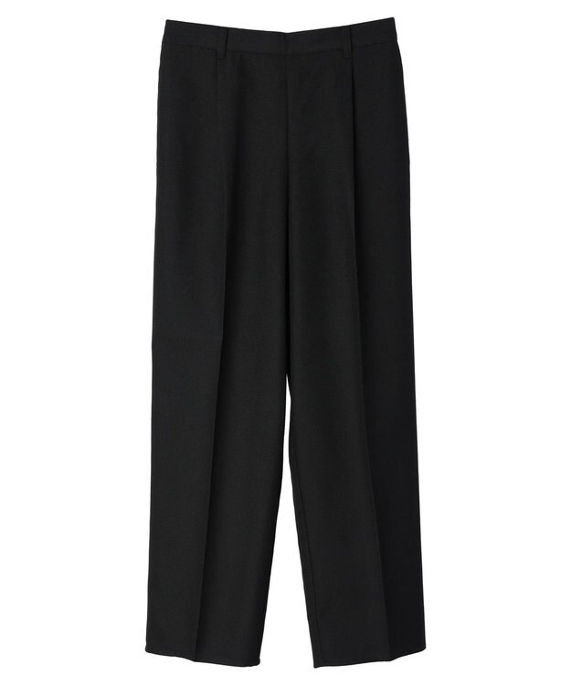 Green Parks 柄テーパードパンツ Black