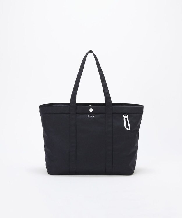 TOPKAPI 【Breath TOPKAPI】CHILLGO 保冷バッグ付き ナイロン トートバッグ L / 撥水 ブラック