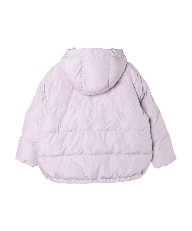 earth music&ecology フーディー中綿ブルゾン Pink