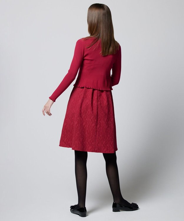 TOCCA 【洗える】RESONATE カーディガン レッド系