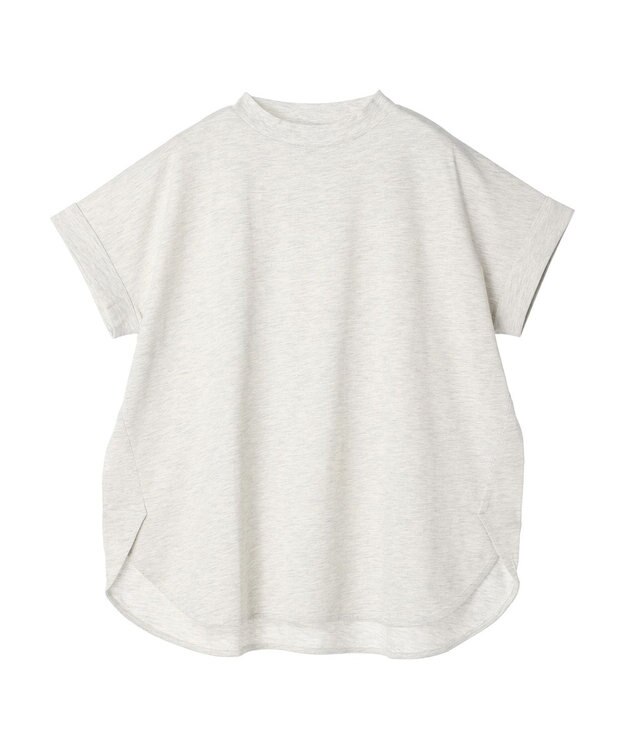 Green Parks 汗染み防止プチハイネックプルオーバー Light Gray Mixture