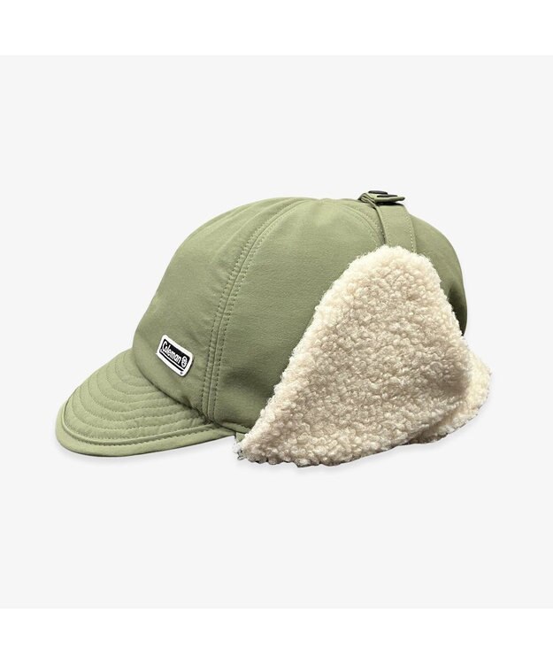 林八百吉商店 Coleman ボアリサイクルフライトキャップ カーキ