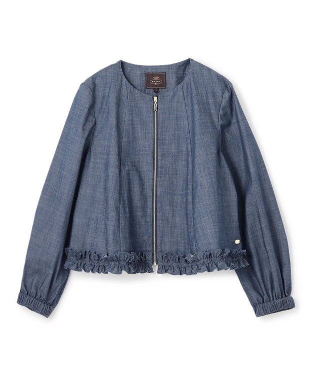 TOCCA SAND DUNE DENIM ジャケット ネイビー系1