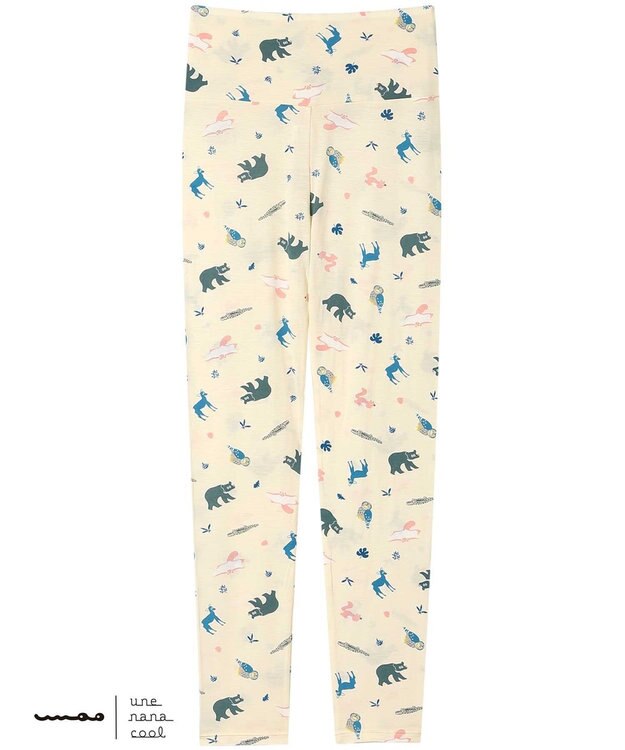 une nana cool MADE WITH 京都市動物園 ハラマキ付レギンス CR