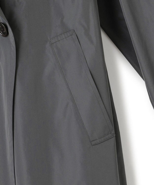 23区 【VERY3月号掲載/撥水加工/洗える】LIMONTA ハイカウントメモリータフタ コート グレー系