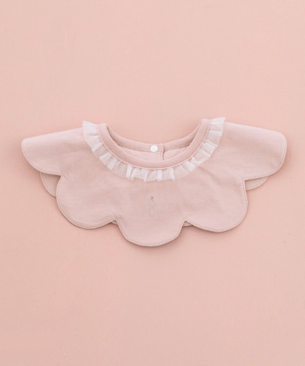 組曲 KIDS 【Fサイズ】チュールリボン スタイ ピンク系