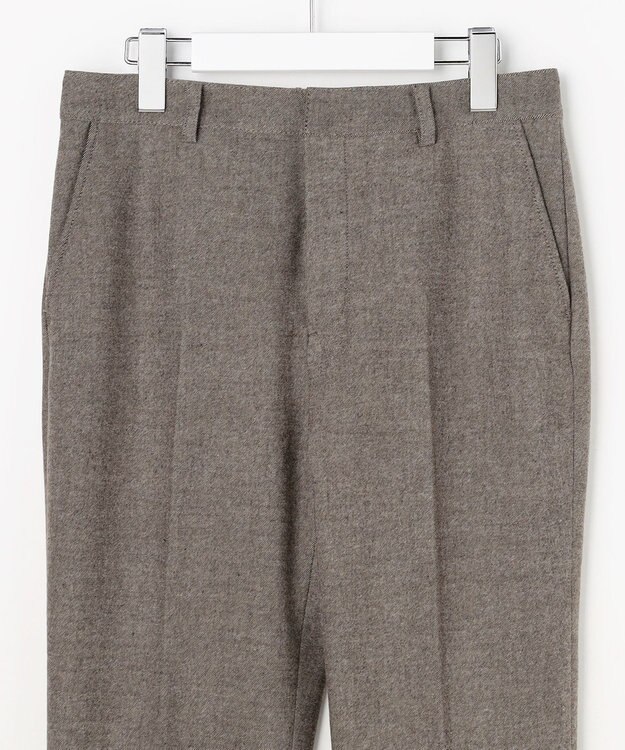 J.PRESS LADIES L チェルビック テーパード パンツ ブラウン系