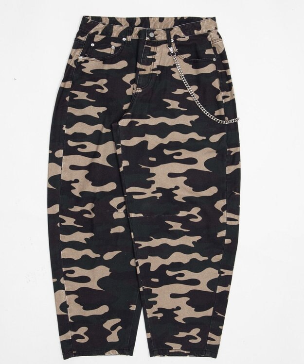 WEGO チェーン付きバルーンパンツ 柄1